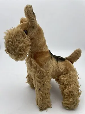 Vintage Steiff Mohair Fox Terrier Dog Welsh Terrier No Tags 6” • $40