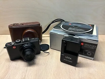 Leica D-LUX 5 10.1MP Digital Camera - Black • $499