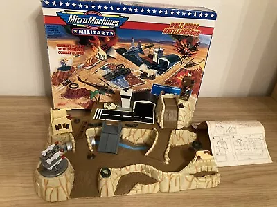 Vintage Micro Machines Military Wolf Ridge Battleground Pre - Owned With Box • £14