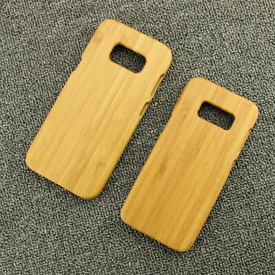 £12.79 • Buy Natural Luxury Wooden Bamboo Hard Case Cover For Apple IPhone SE 5 5S 6 6S Plus