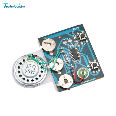 30s Greeting Card Recordable Voice Chip Music Box Sound Module DIY Musical Board • $2.97