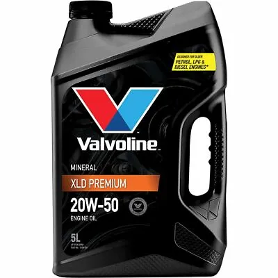 Valvoline XLD Premium 20W50 Engine Oil 5 Litre 1054.05 • $69.95
