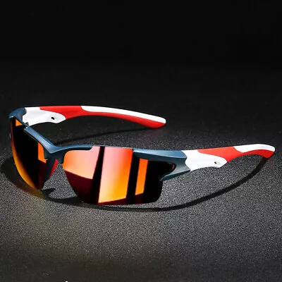 Sports Men Sunglasses Road Bicycle Mountain Cycling Golf TAC Glasses Mtb Bike • $11.15