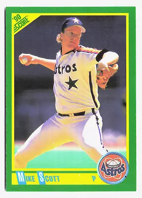 1990 Score Mike Scott Houston Astros #40 • $1.49