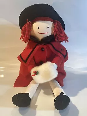 Vintage 1997 Madeline Holiday Doll/Plush By Eden • $24.95