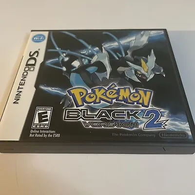 $299.97 • Buy Pokemon: Black Version 2 (Nintendo DS, 2012) Authentic - Includes Case Manual