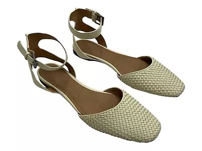 Madewell The Marseilla Ankle-Strap Sandal Sand Color Size 8 • $39.99