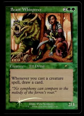 MTG - Beast Whisperer - 30th Anniversary Promos - Near Mint FOIL • $4.99