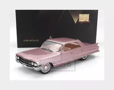 1:18 STAMP-MODELS Cadillac Sedan De Ville 1962 Heather Pink Met STM1962502 Model • £206.52