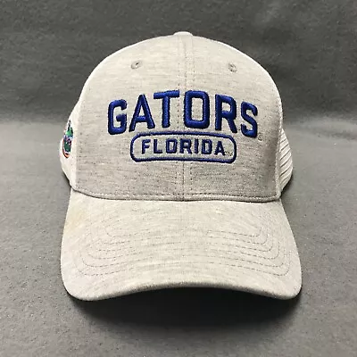Florida Gators Hat Cap Snap Back Men’s Gray White Mesh Embroidered Logo • $7.49