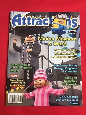 Orlando Attractions Magazine Summer 2012 Minion Mayhem & More • $7.99