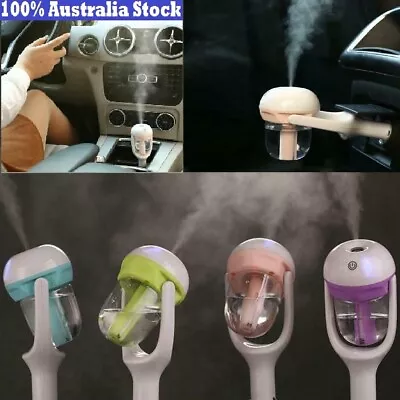 Humidifier Air Diffuser Car Purifier Mini Aroma Essential Oil Mist Ultrasonic AU • $16.99