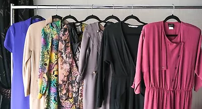 7 Piece - 1970s Thru 2000s Vintage Women's Clothing Lot Dresses Designer • $25