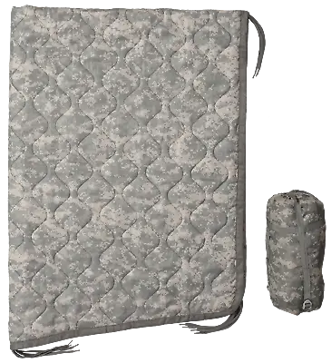 $41.99 • Buy USGI Military Style All Weather Poncho Liner / Woobie Blanket In ACU Pattern