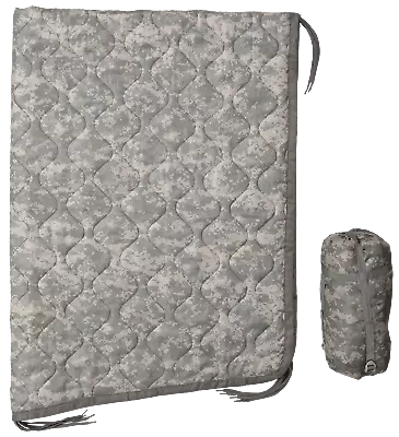 $41.99 • Buy USGI Military Style All Weather Poncho Liner / Woobie Blanket In ACU Pattern