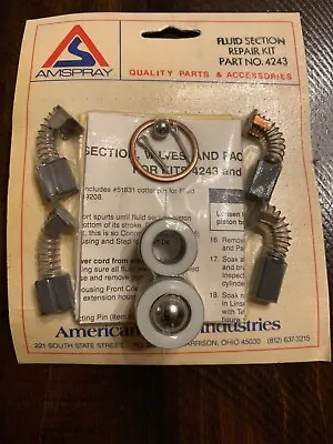 Amspray/wagner Airless Repair Kit  Old Part #4243  New Part # 04235 • $30