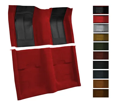 1970 Ford Mustang Mach 1 Color Inserts Fastback Original Nylon Molded Carpet Kit • $344.95