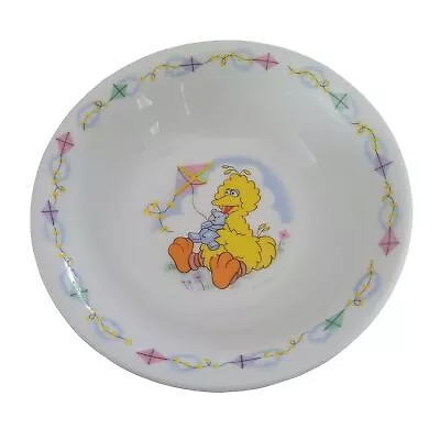 Sesame Street Big Bird Flying-a-Kite Adorable NewCor 8000 Childs Porcelain Bowl • $13.75