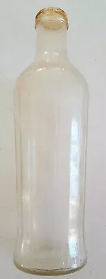 Mynor Ltd Cordial Vintage Bottle Glass Embossed Wine Collectible Decor 1930's • $19.97