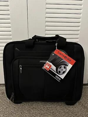 Samsonite Wheeled Business Case 17.3” Laptop Black Rolling NEW* • $121.46