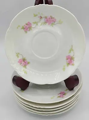 Antique MZ Austria Habsburg Set Of 6 Small Plates/Saucers 5 3/4  • $30