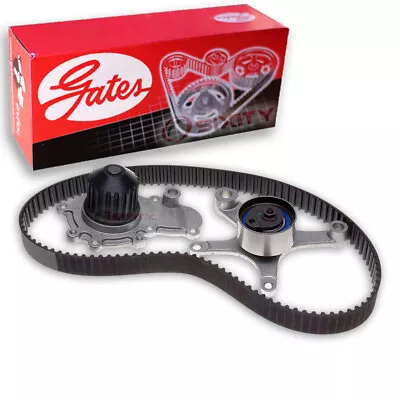 Engine Timing Belt Kit With Water Pump GATES TCKWP245A • $140.97