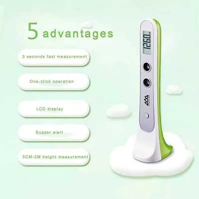 Handheld Ultrasonic Height Measuring Device Stadiometer Measuring Instrument • $27.98