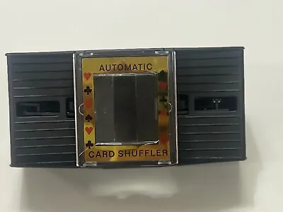 Vintage Automatic Playing Card Shuffler Shuffles 1 Or 2 Decks • $10