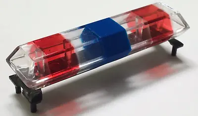 1/18 Code 3 Police Lightbar - RED-CLEAR-BLUE #1909 • $8