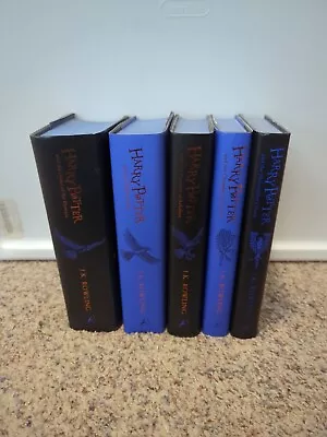 Harry Potter Set Of 5 Hardcover - Ravenclaw Edition • $55