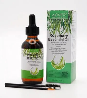 NATURAL ROSEMARY OIL Stimulates Hair Growth Treatment Treat Dry Damaged Hair • £6.20