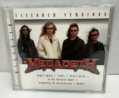 Megadeth  Extended Versions CD  2007 Sony/BMG Angry Again Trust Peace Sells • $14.79