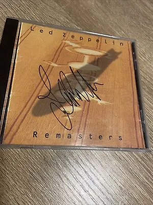 LED ZEPPELIN Remasters CD Autographed By John Paul Jones Perth WA 2010 • $400