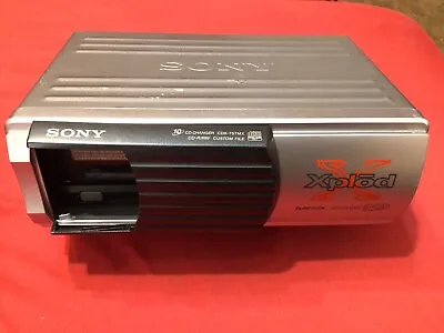 $49 • Buy Sony Xplod MP3 10 Disc Changer CDX-757MX Used Untested