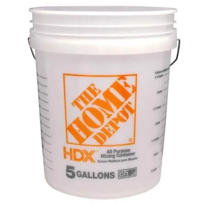 5 Gallon Natural Paint Bucket Durable Multipurpose Utility Bucket NEW • $10.25