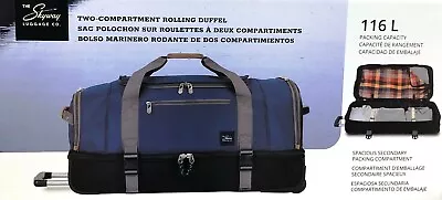 Skyway Rainier Two Compartment 30  Wheeled Duffel Bag Suitcase Travel Bag /116L • $139.99