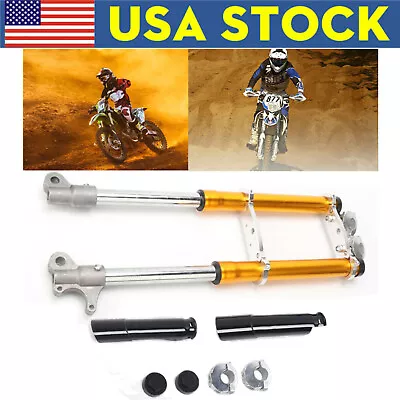 2 Stroke 49CC Mini Bike Front Fork Shocker Triple Dirt Pit Pro Trail Upside Down • $29.80