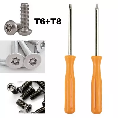 Torx Screwdriver Screwdriver Security Set Spare Parts T6 T8 For Console • $11.45