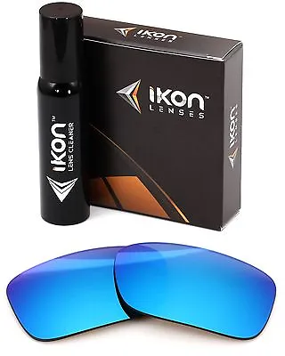 Polarized IKON Iridium Replacement Lenses For Oakley Crankcase Ice Blue Mirror • $35.90