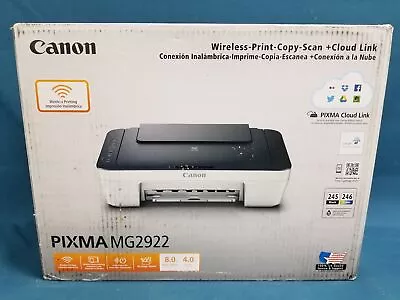 (NEW) Canon PIXMA MG2922 Wireless All-In-One Color Inkjet Printer • $47