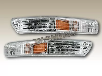 Fit For 98 99 00 01 Acura Integra Signal Bumper Lights Clear • $29.99