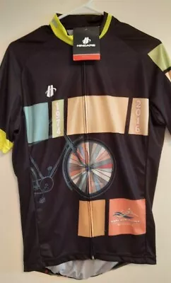 Cycling Jersey Mens Large Short Sleeve W/POCKETS IN BACK MOUNT DORA FESTIVAL 16  • $15