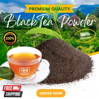 Ceylon Black Tea Powder 45g High Quality Organic Natural BOPF - Free Shipping • $4.99