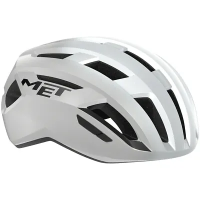 MET Vinci MIPS Road Helmet In-Mold EPS Safe-T DUO Fit Matte White/Silver Medium • $129