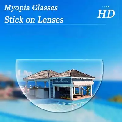 Lenses Bifocal Liquid Silicone Reading Stick-on Reusable Magnification • $2.77