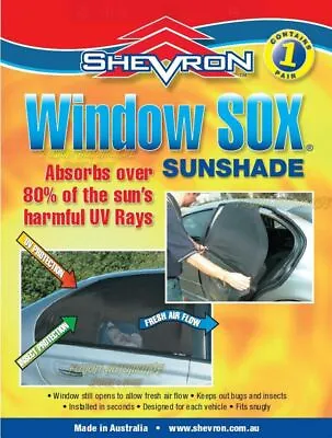 New Shevron Window Sox Sunshade - Fits Mazda 6 Gg - Free Aust Post • $35