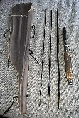 Vintage Marshall Field Company Aberdeen Steel Fishing Rod 4 Piece Collectible • $120