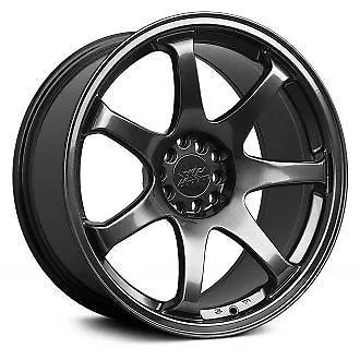 $1461.92 • Buy 4 X 17  X 8.25 Xxr 551 Chromium Black Wheels 5x100 5x114.3 Et +22 Genuine Xxr551