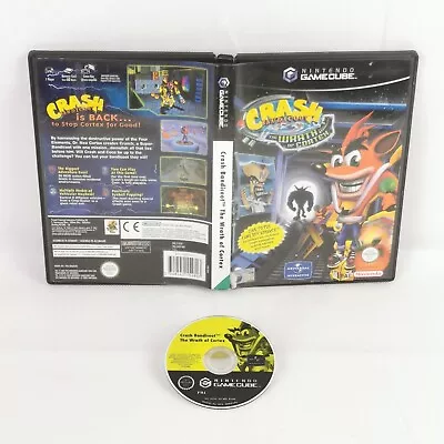 Crash Bandicoot The Wrath Of Cortex GameCube Nintendo No Manual PAL • £19.99