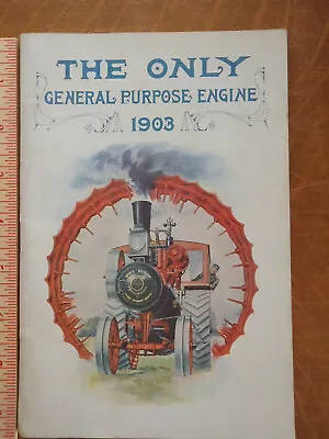 1903 Port Huron Engine & Thresher Steam Tractor Book Of Specifications 61 Pages • $27